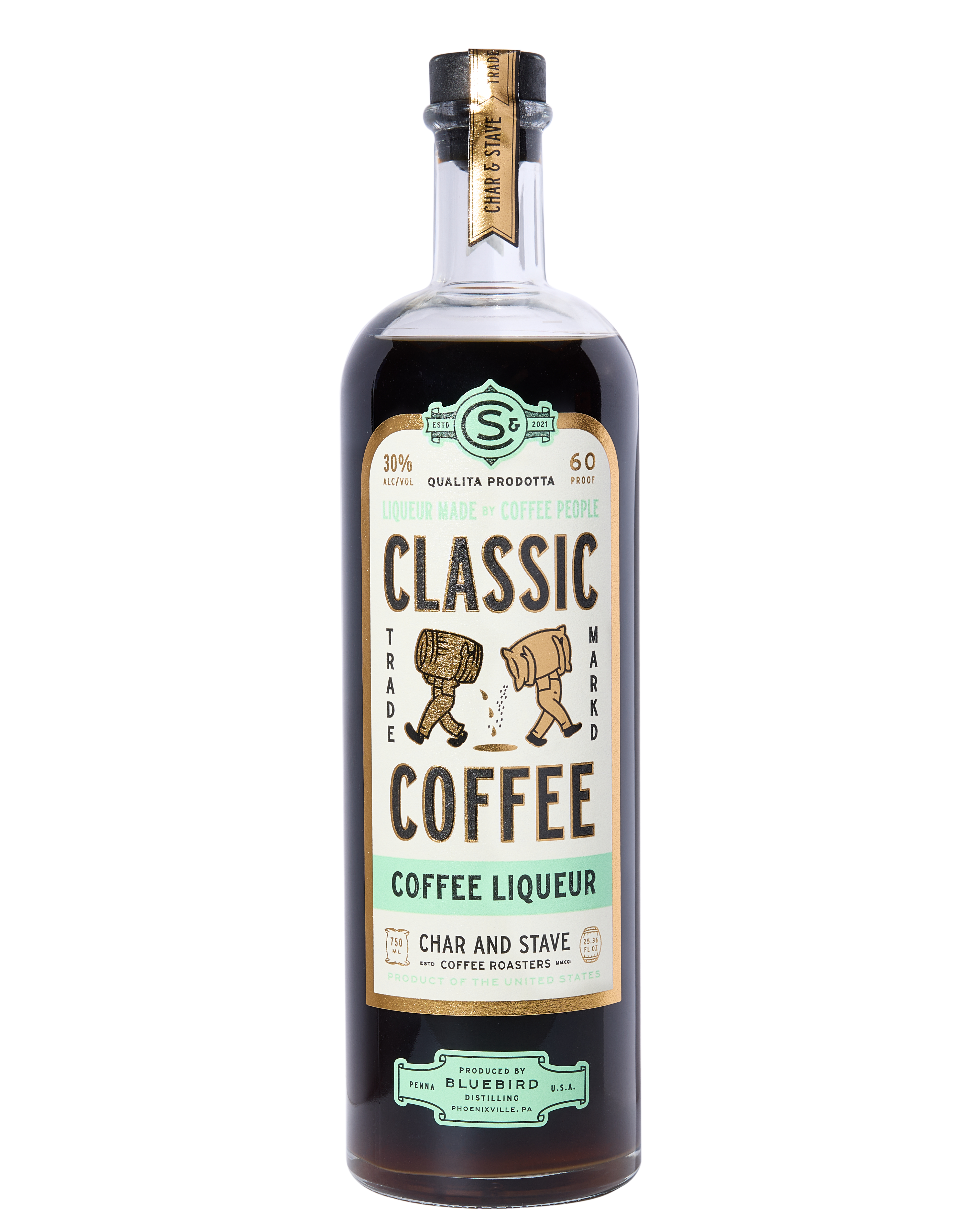 CHAR & STAVE CLASSIC COFFEE LIQUEUR – Bluebird Distilling