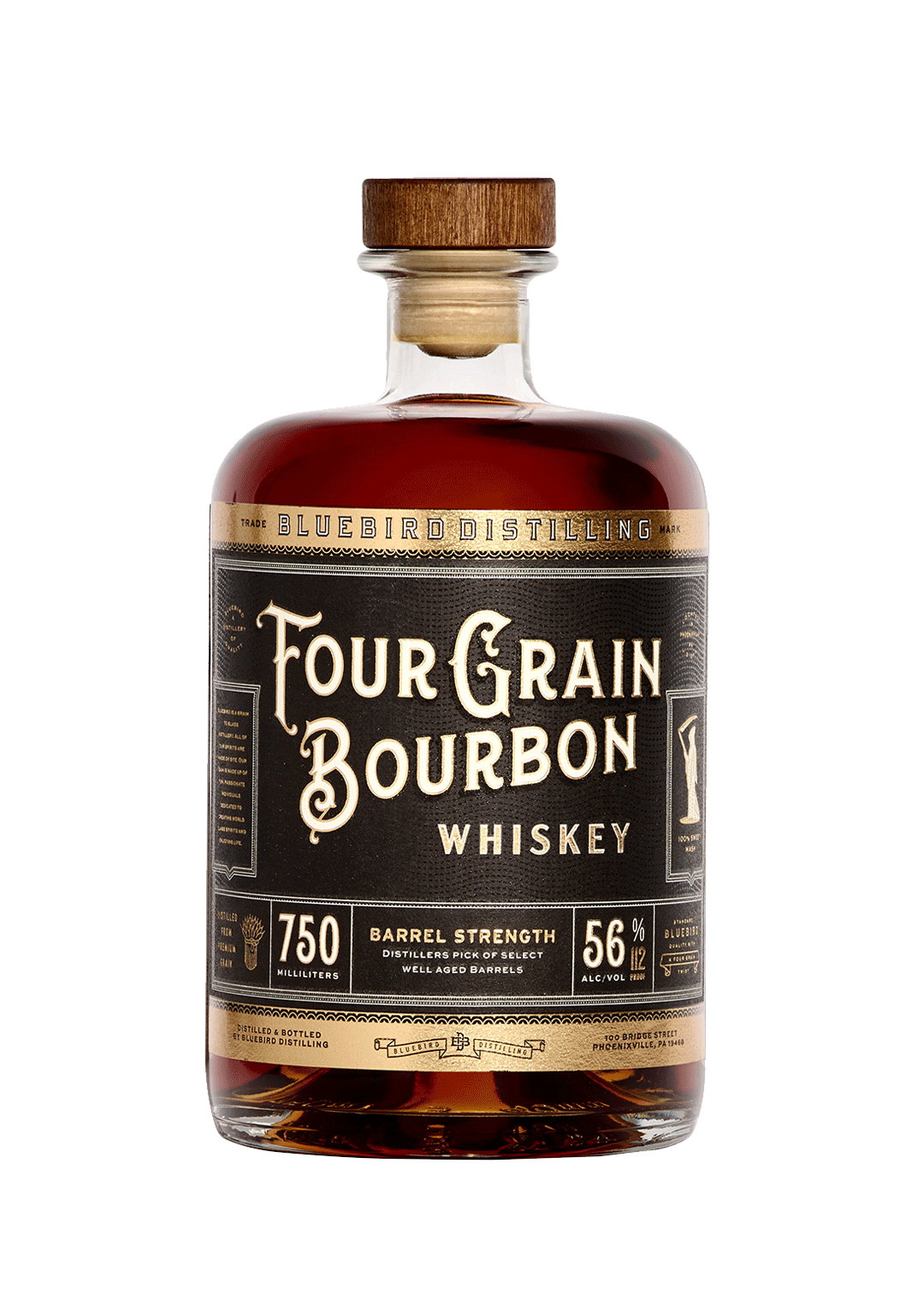FOUR GRAIN BOURBON WHISKEY BARREL STRENGTH (7 YEARS OLD)