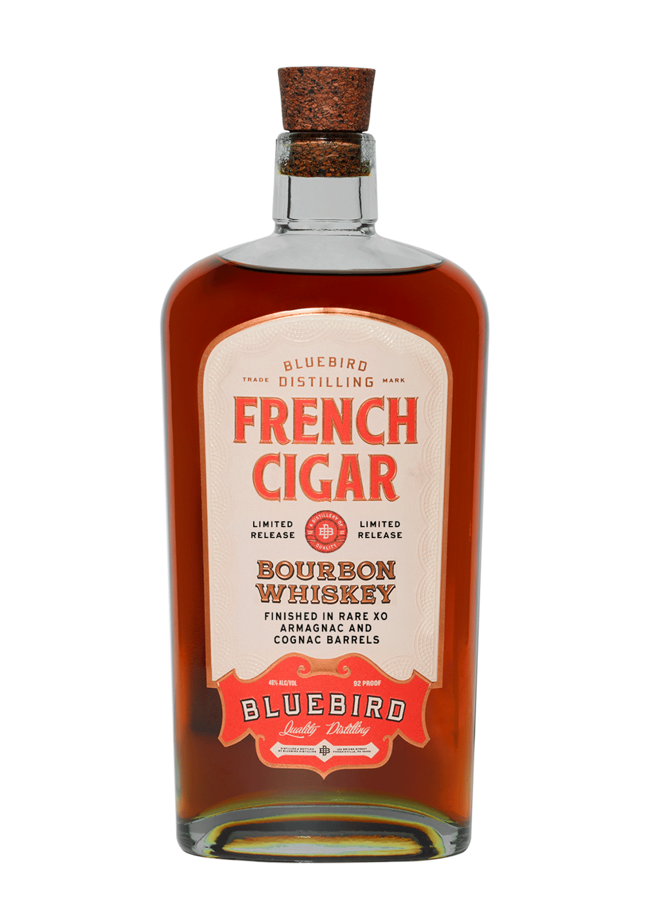 柳ジョージ Bourbon-Atlantic Works FRENCH CIGAR BOURBON WHISKEY – Bluebird Distilling