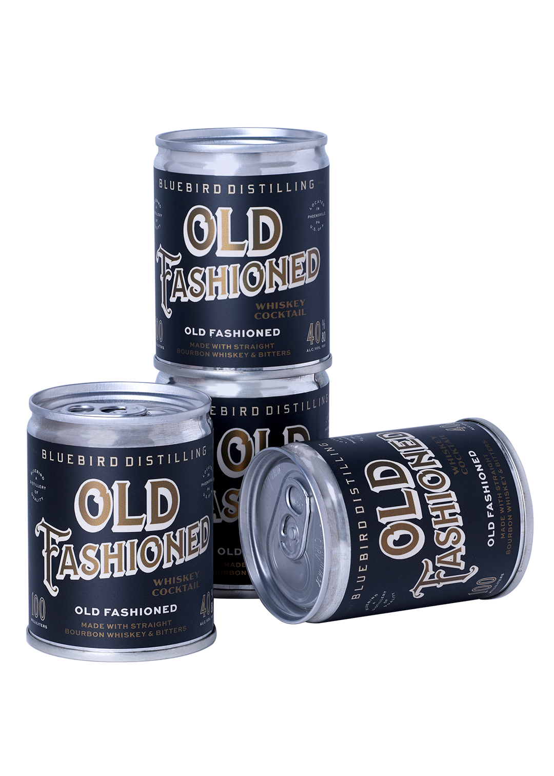 BLUEBIRD OLD FASHIONED WHISKEY — 3oz Can