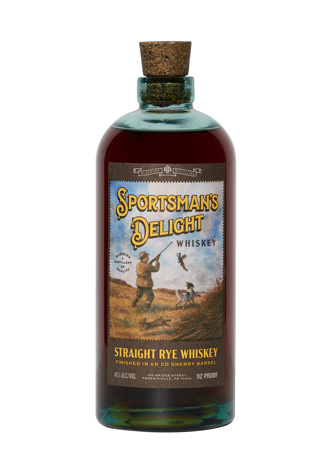 SPORTSMAN'S DELIGHT RYE WHISKEY
