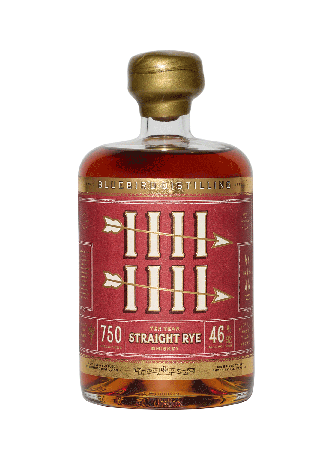 10 YEAR RYE WHISKEY