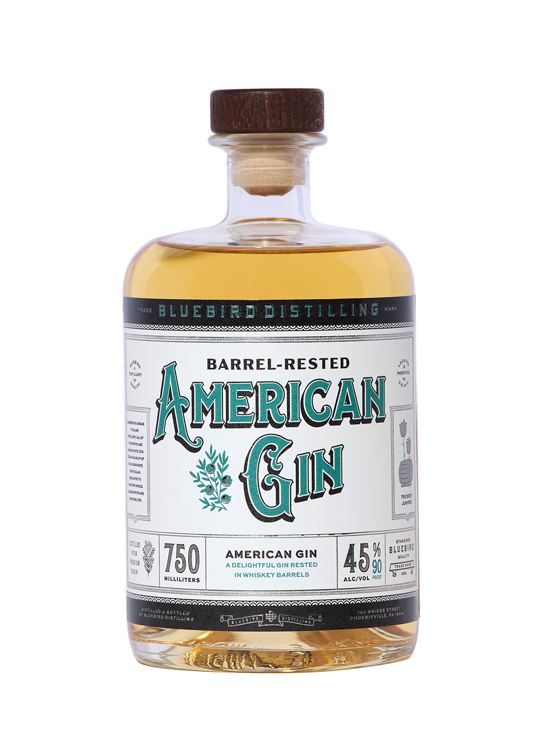 BARREL-RESTED AMERICAN GIN