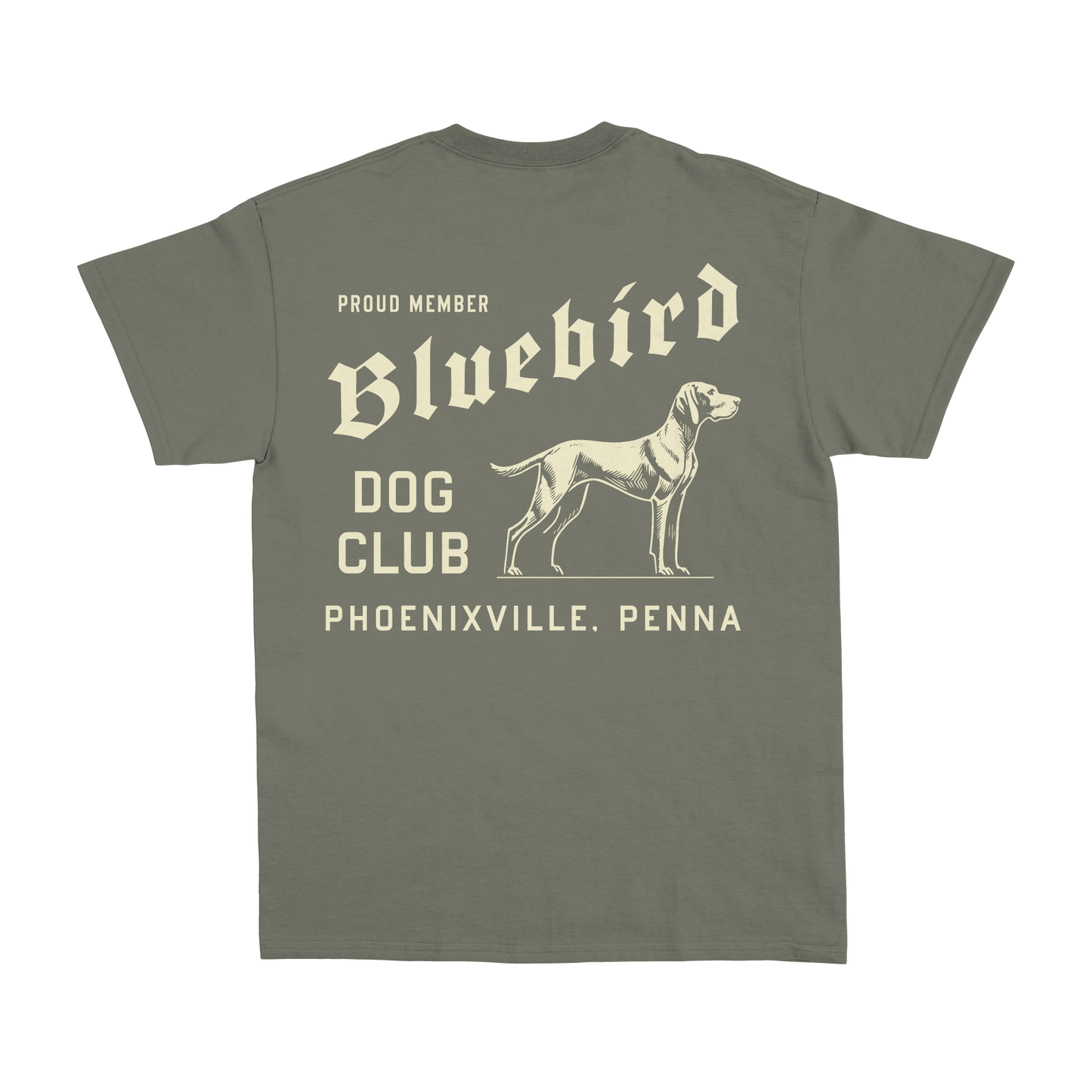 BLUEBIRD DOG CLUB TEE