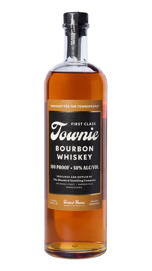 FIRST CLASS TOWNIE BOURBON WHISKEY