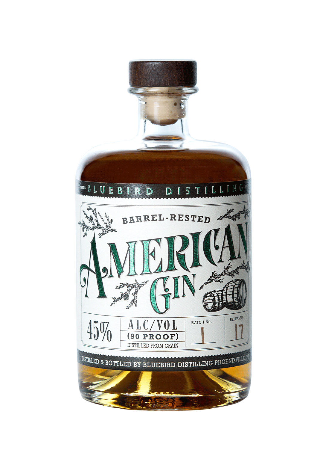 BARREL-RESTED AMERICAN GIN