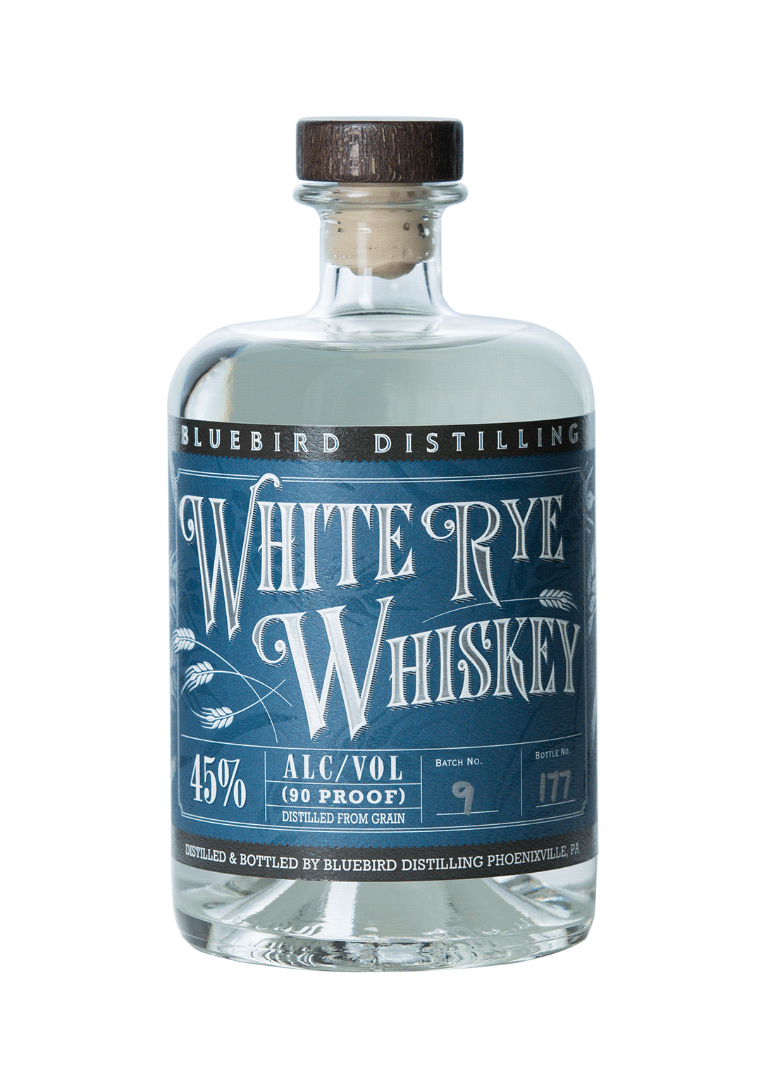 WHITE RYE WHISKEY – Bluebird Distilling